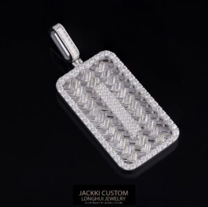 Irregular Rectangular Pendant