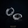 Full-Diamond Earrings