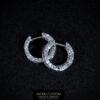 Full-Diamond Earrings