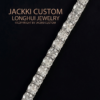 5m网球2_副本 5mm Moissanite Tennnis Chain - Premium Solid Silver Icy Drip