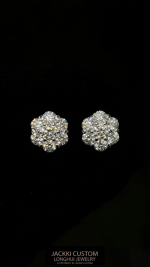 Gemini_Generated_Image_7zowp97zowp97zow_副本 2cttw Lab Grown Diamond Cluster Earrings