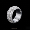 Fully Iced Band Ring
