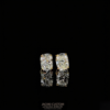 1ct Cushion Cut Lab Grown Earrings
