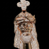 Clover Jesus Pendant
