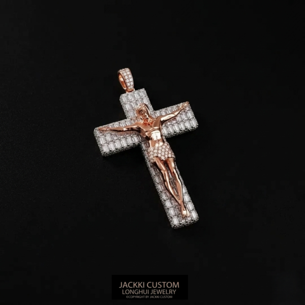 Gemini_Generated_Image_gxa0s5gxa0s5gxa0_副本 Jesus Cross Pendant