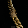 12mm Moissanite Cuban Chain - Premium Solid Silver Icy Drip