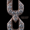 Vertical LUNZ Letter Pendant