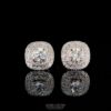 2ct Lab Grown Diamond Stud Earrings