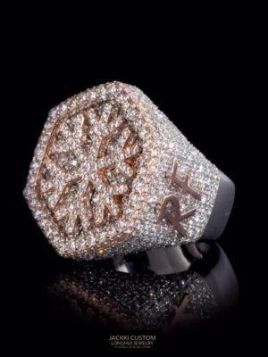 Custom Snowflake Ring